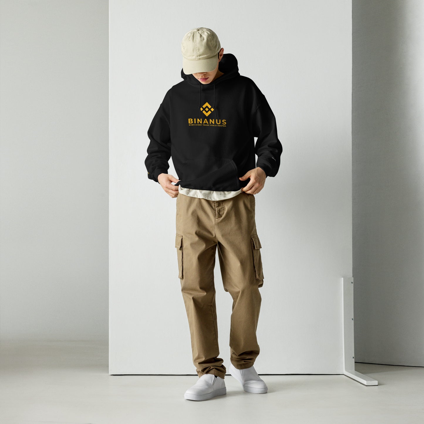 BNNS Hoodie – Funny Crypto Meme Hoodie for Traders. Binance parody merch with unique print. Perfect for crypto traders and meme lovers.